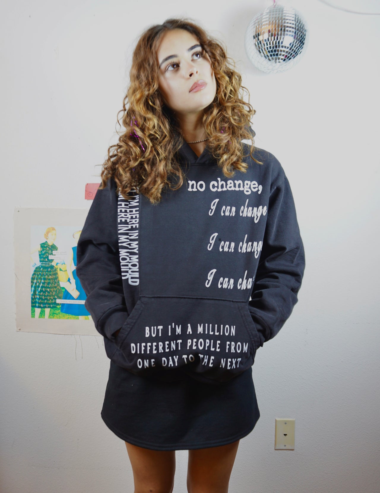I can change hoodie