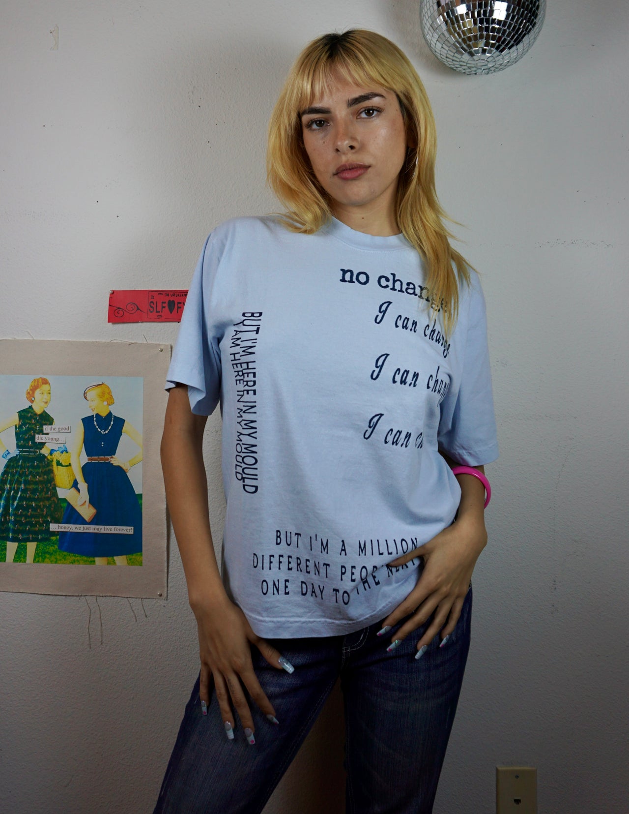 I can change tee