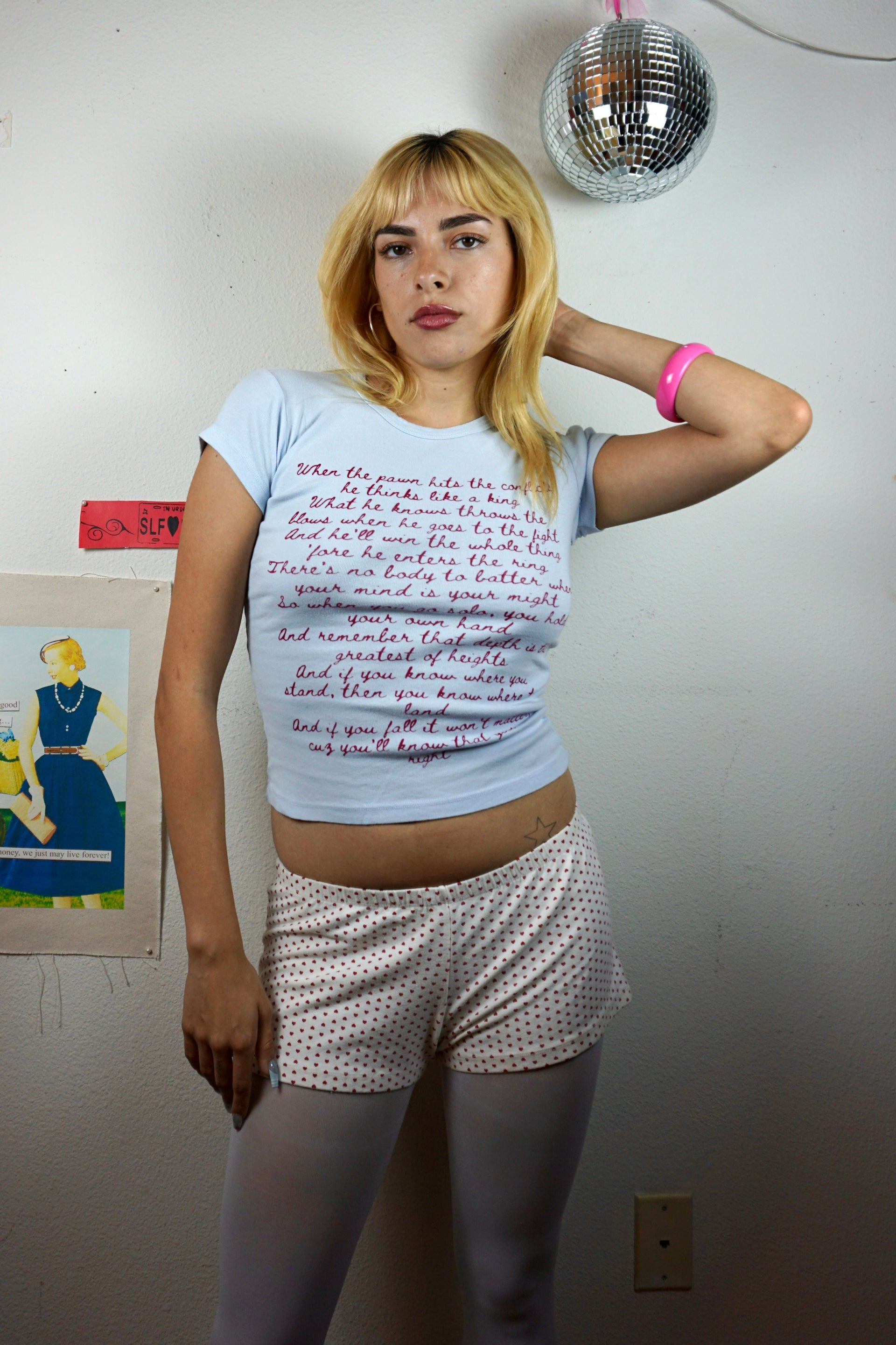 When the pawn poem tee