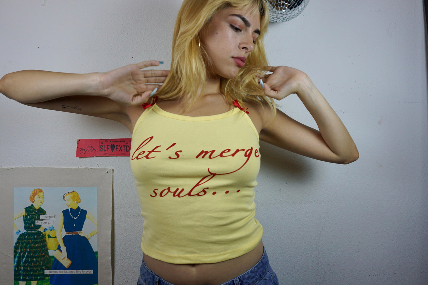 Let's merge souls tank top