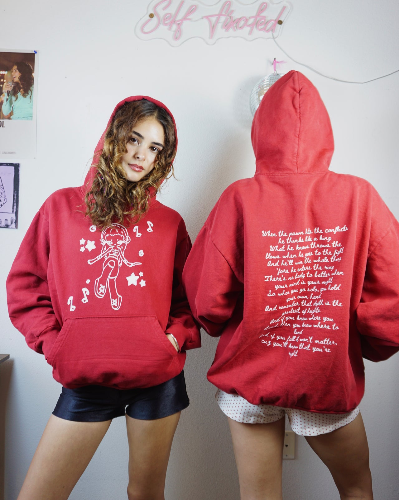 I <3 fiona hoodie