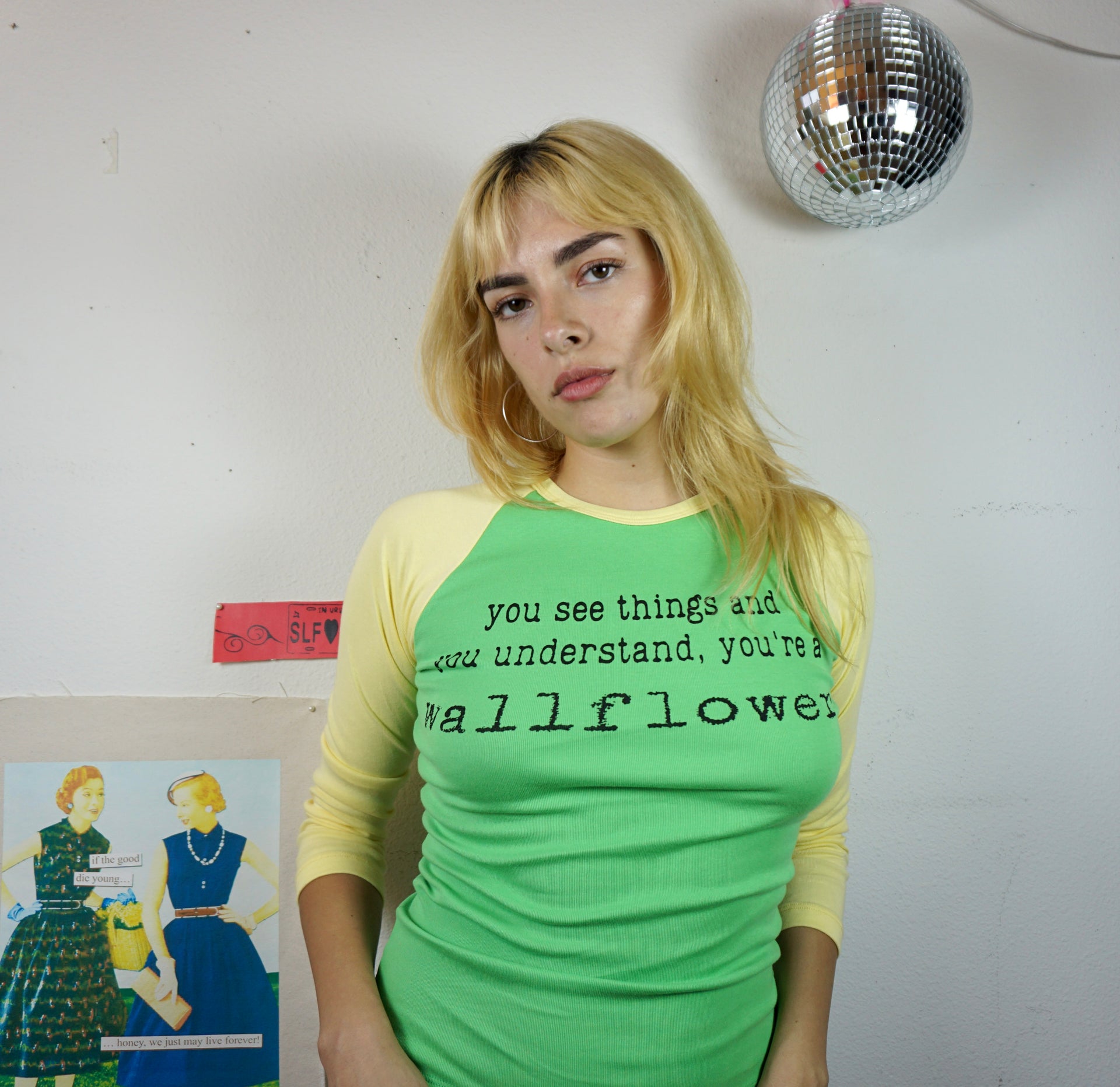 you're a wallflower top