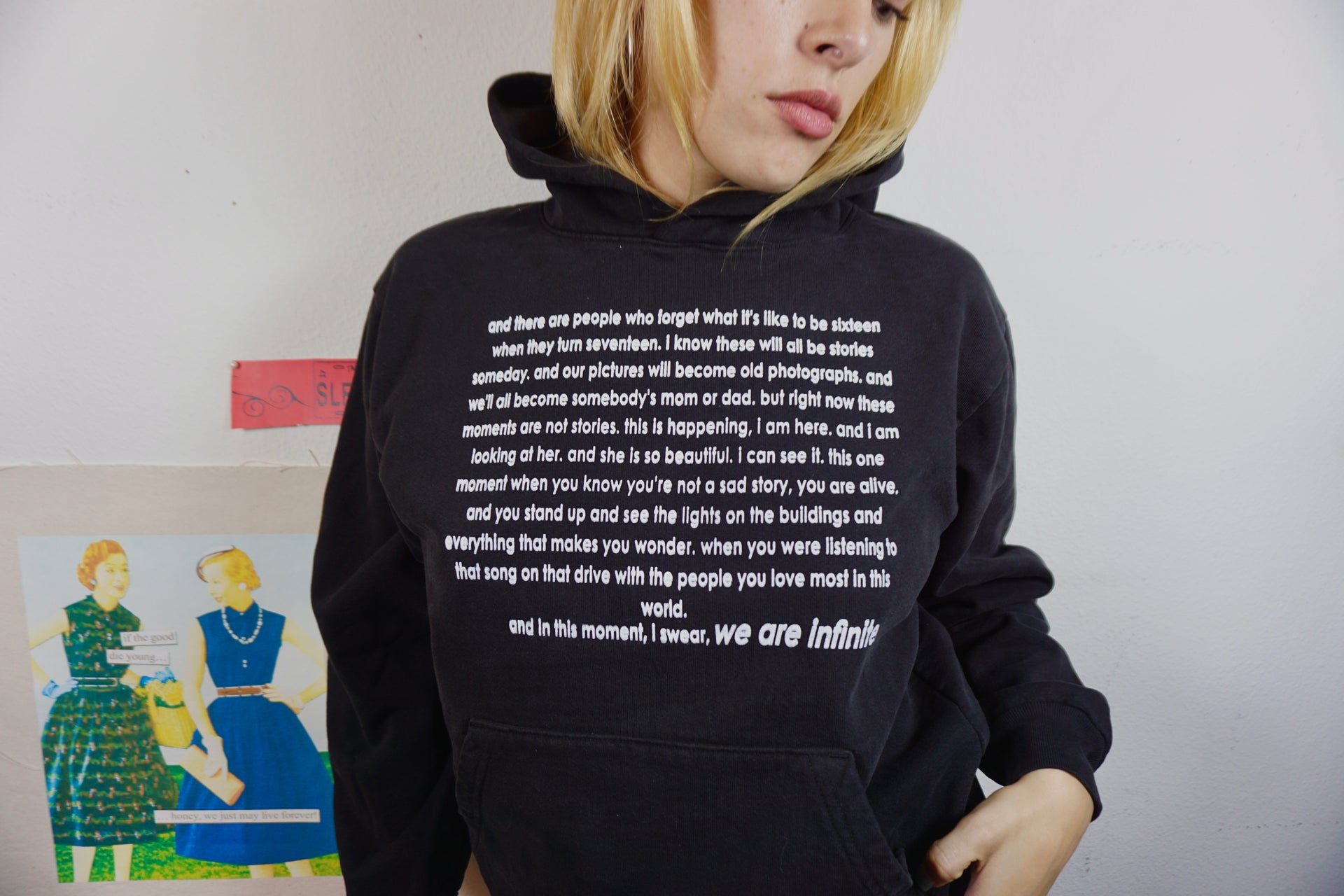 Charlie's monologue hoodie