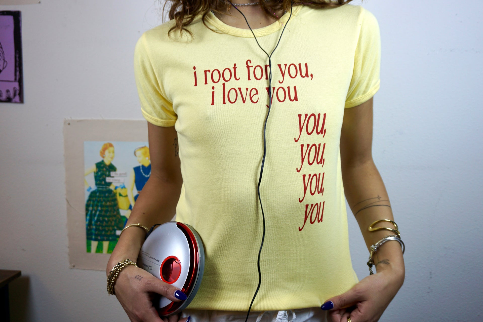 I root for you baby tee