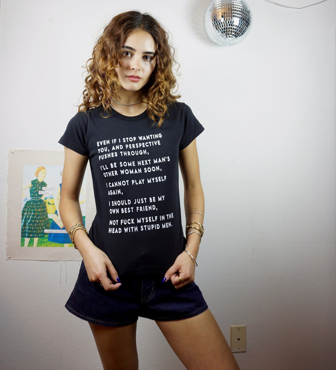 tears dry on their own baby tee