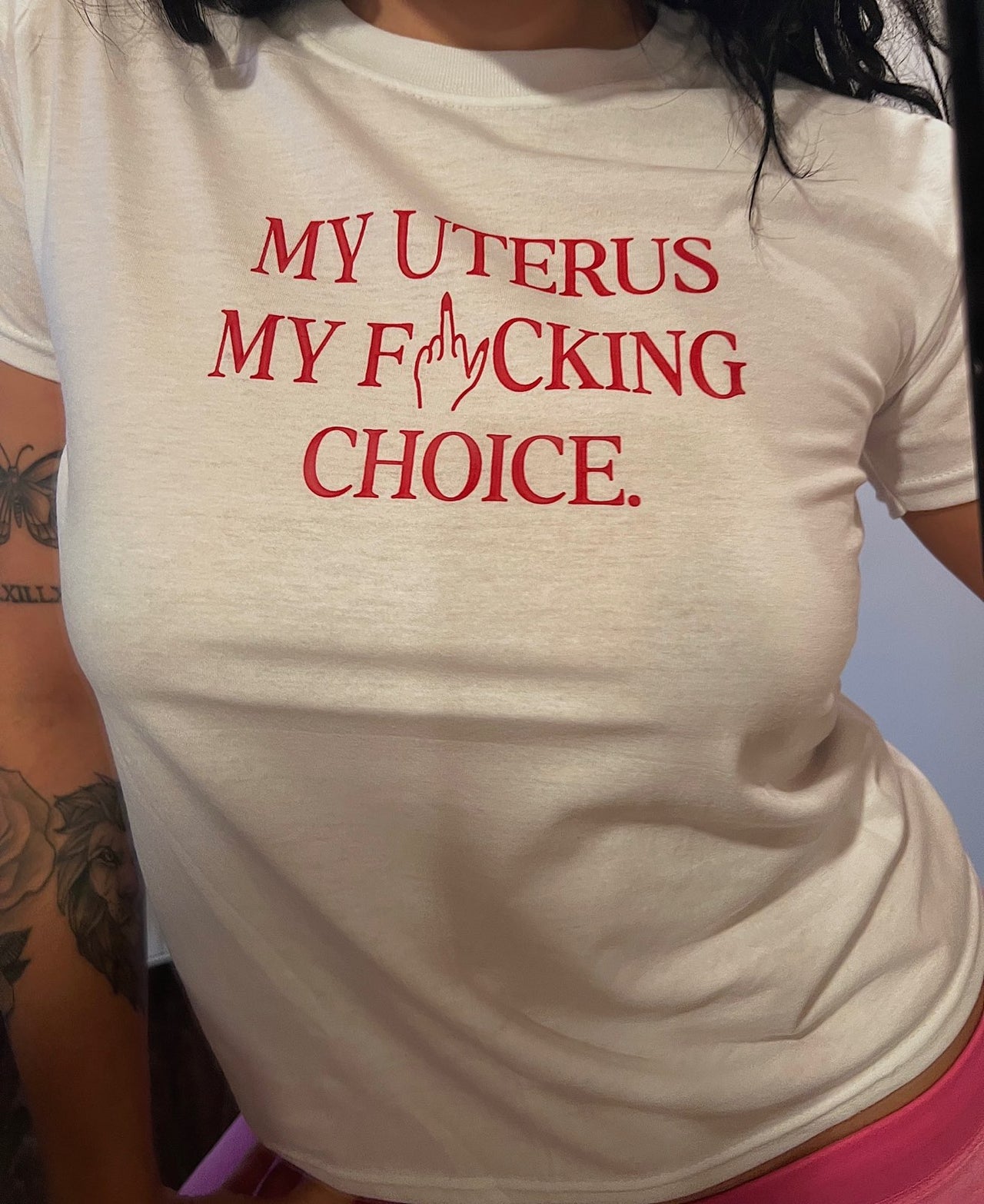 My Uterus My Choice Tee