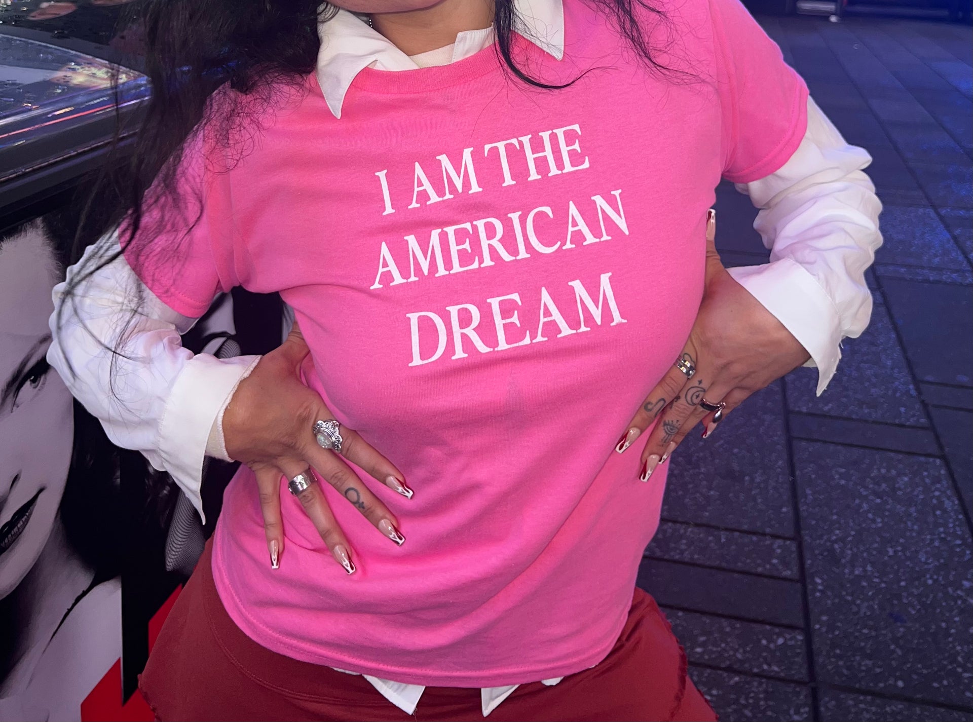 I Am The American Dream tee